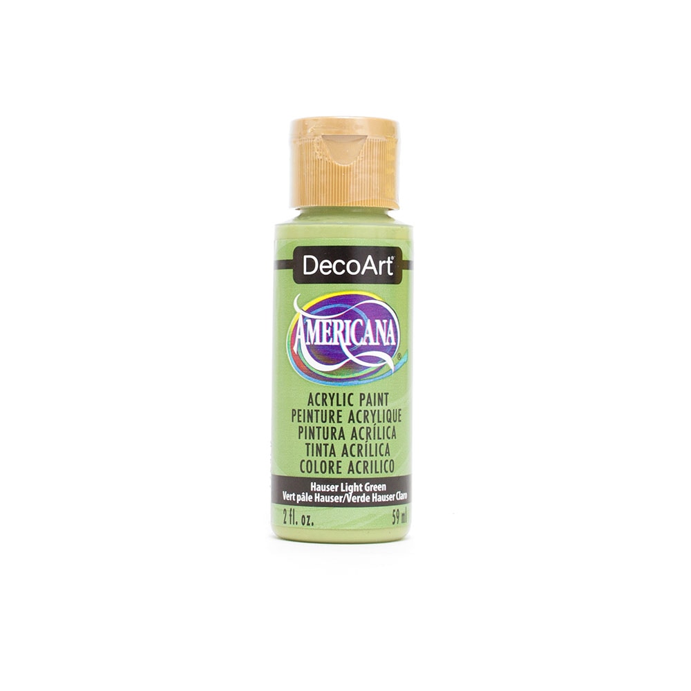 DecoArt, Americana, Acrylic, Paint, 2oz, Hauser Light Green